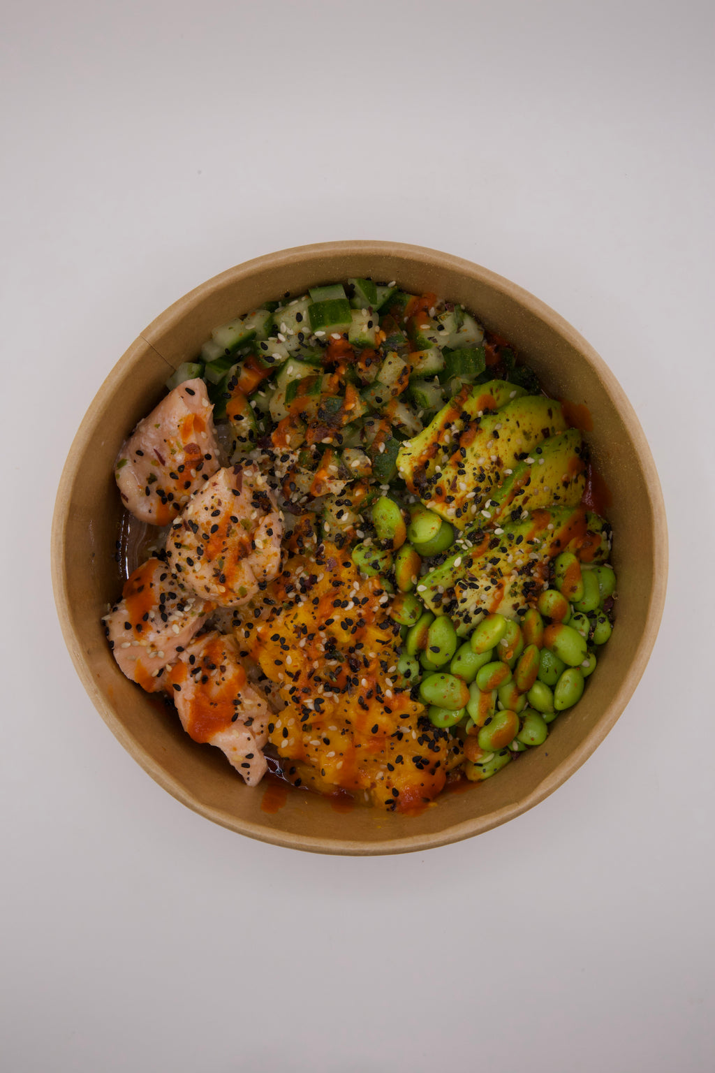 Spicy Salmon Poke Bowl