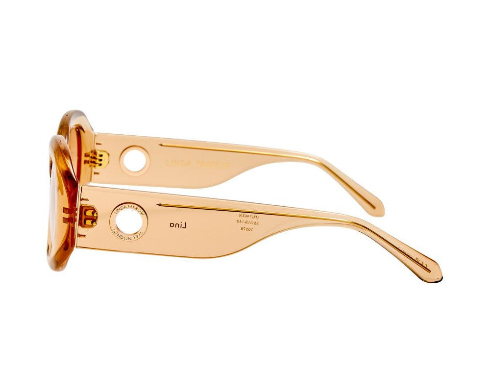 Lina Sunglasses in Orange