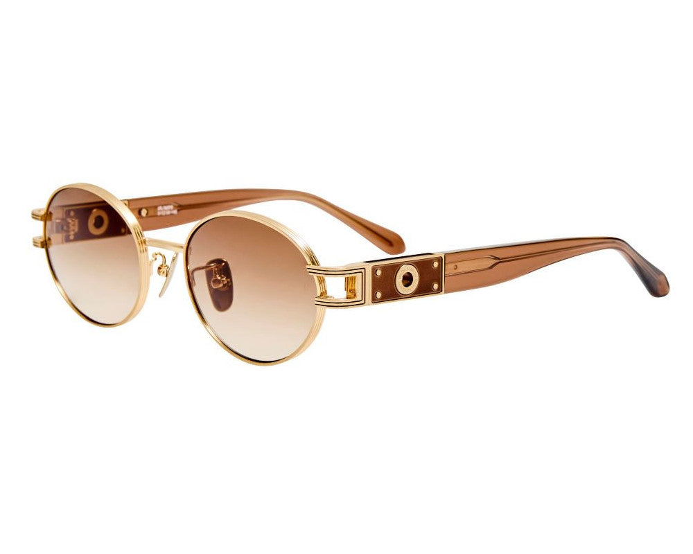Phoebe Sunglasses in Light Gold