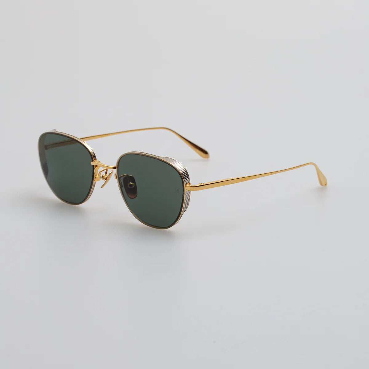 Hardy Sunglasses in 22K Yellow Gold