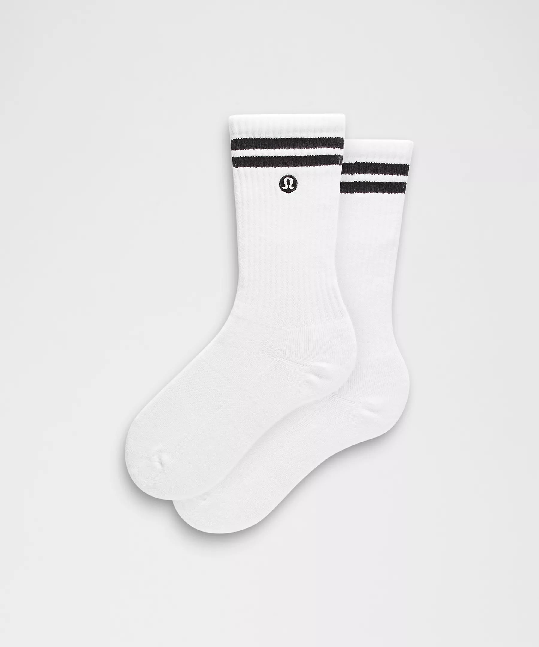 Unisex Daily Essential Crew Socks *Stripe
