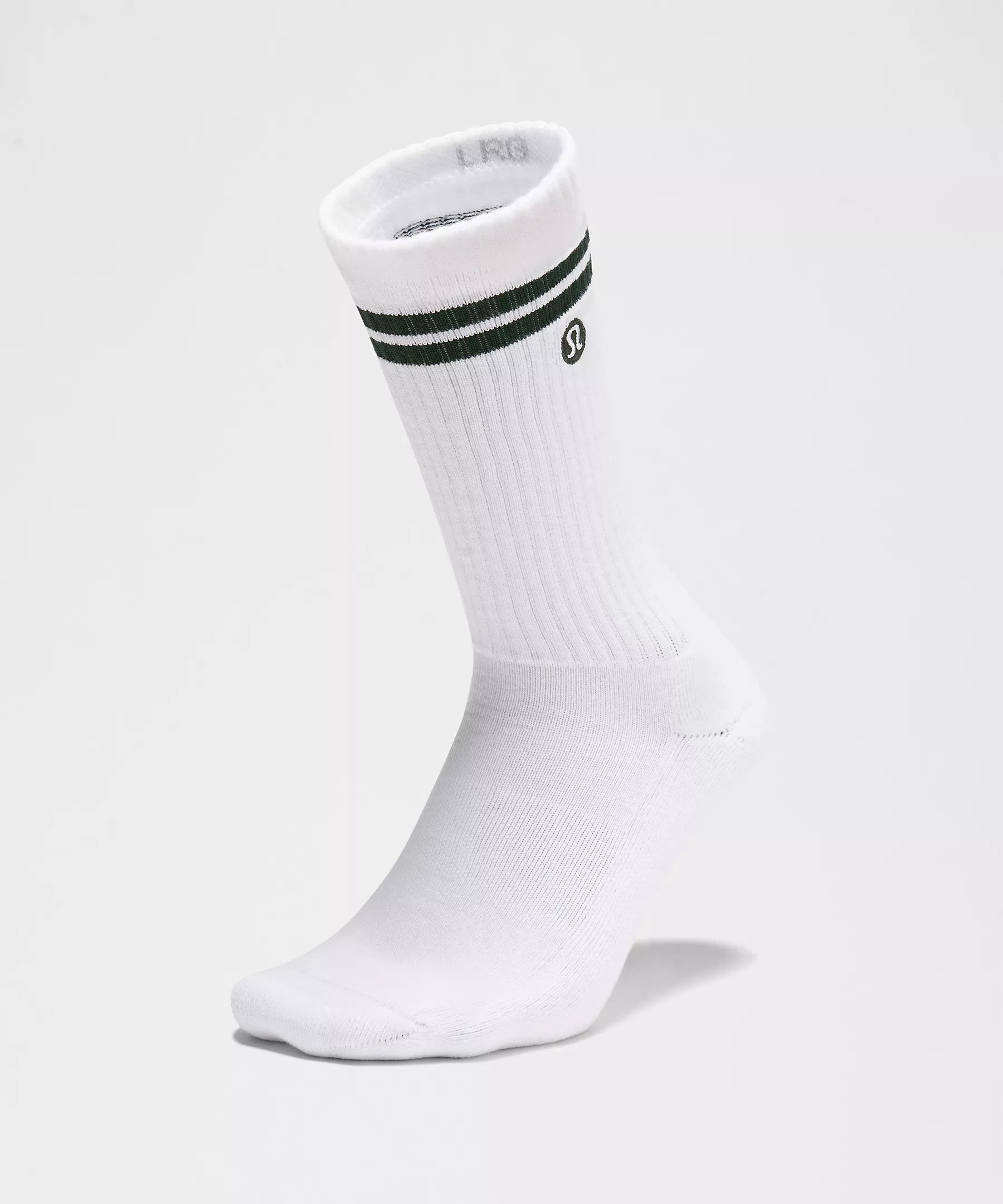 Unisex Daily Essential Crew Socks *Stripe