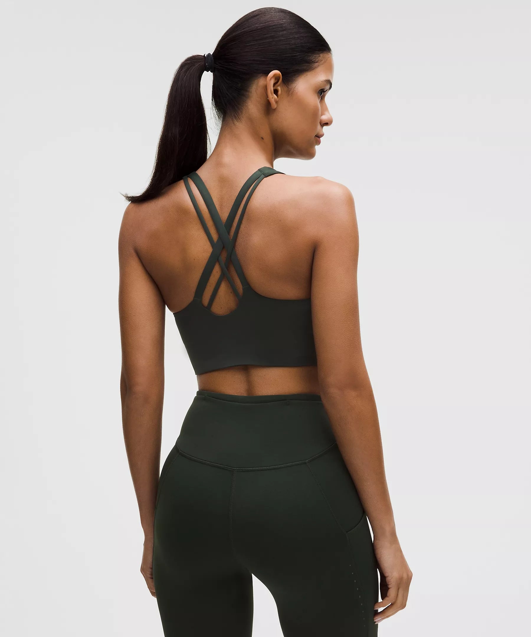 lululemon Energy High-Neck Longline Bra Evolve *Medium Support, B-D Cups