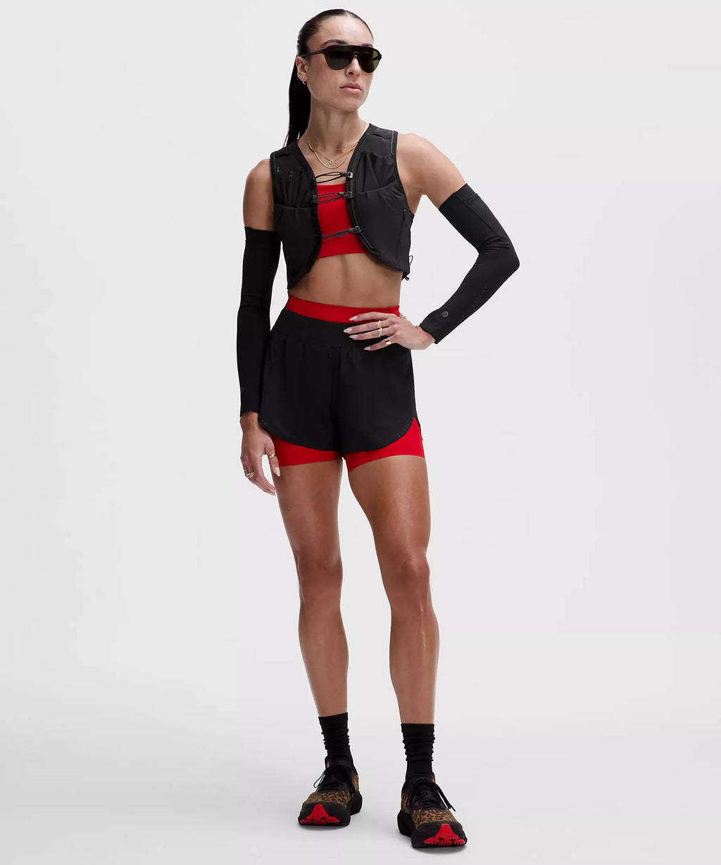 Fast and Free High-Rise Classic-Fit Split Short 3"