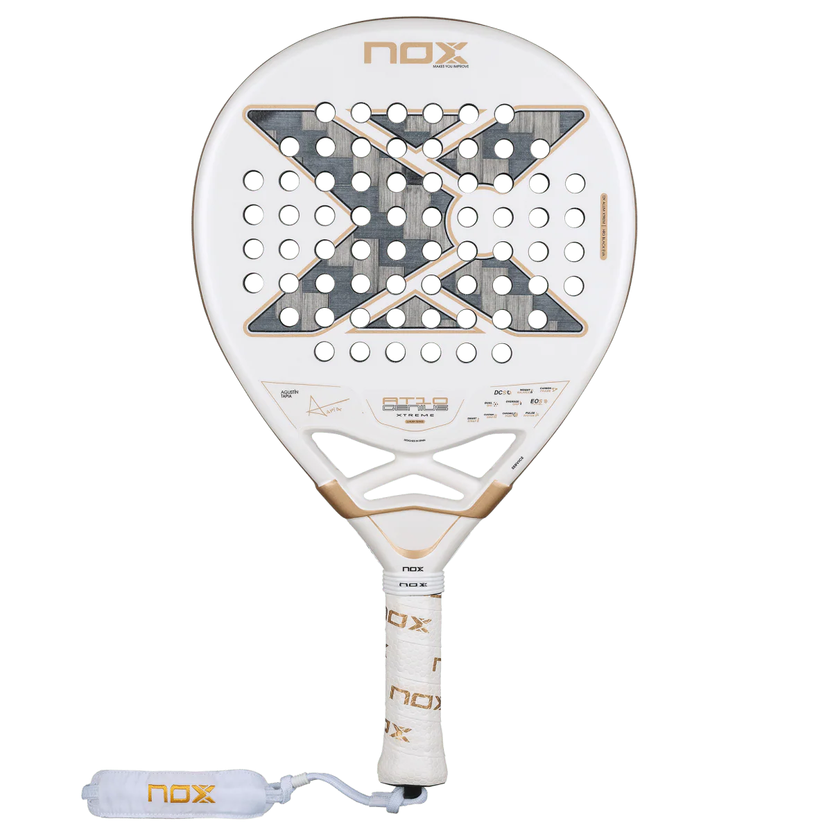 AT10 GENIUS 18K ALUM BY AGUSTIN TAPIA RACKET 2026