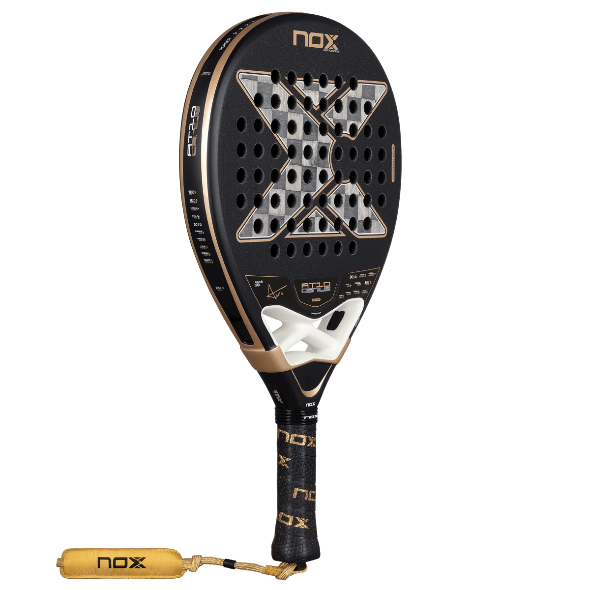 AT10 GENIUS 18K ALUM BY AGUSTIN TAPIA RACKET 2026