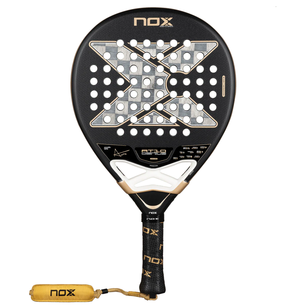 AT10 GENIUS 18K ALUM BY AGUSTIN TAPIA RACKET 2026