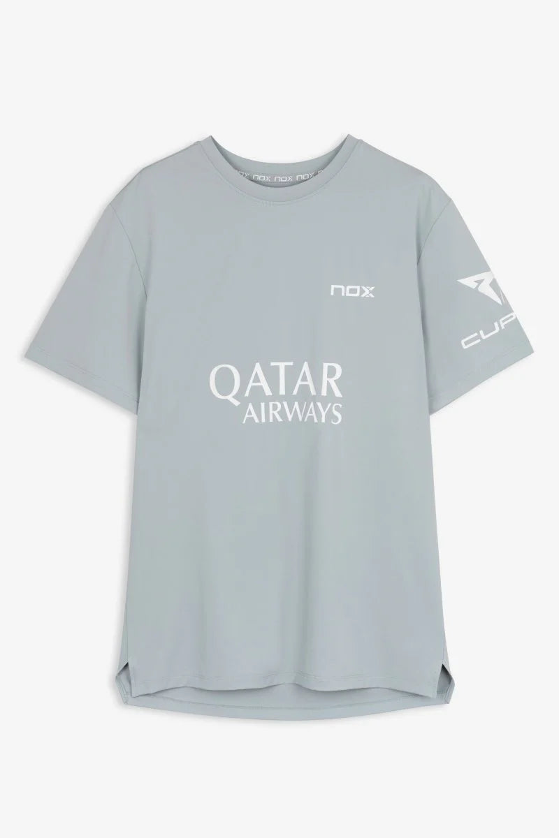 SPONSORS AT10 GREY T-SHIRT BY AGUSTÍN TAPIA