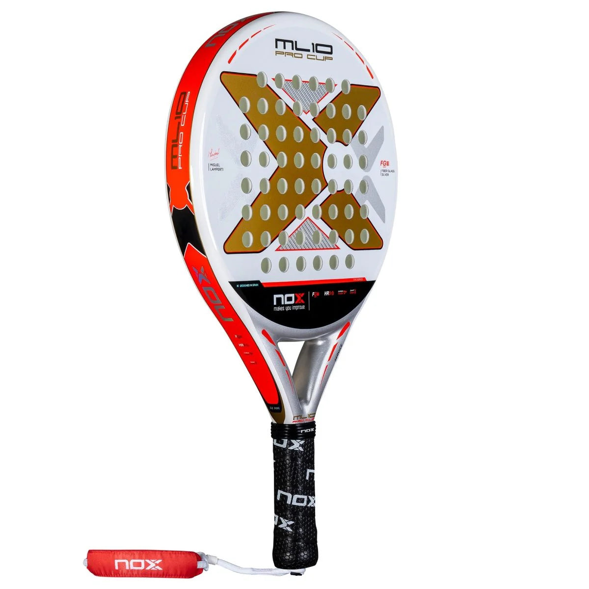 ML10 PRO CUP SILVER BY MIGUEL LAMPERTI RACKET