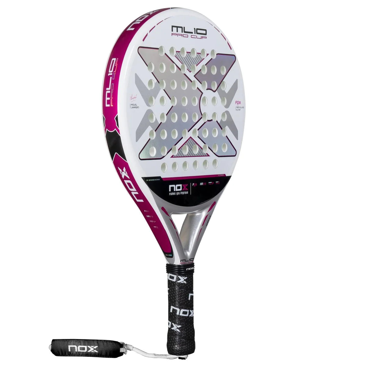 ML10 PRO CUP SILVER BY MIGUEL LAMPERTI RACKET