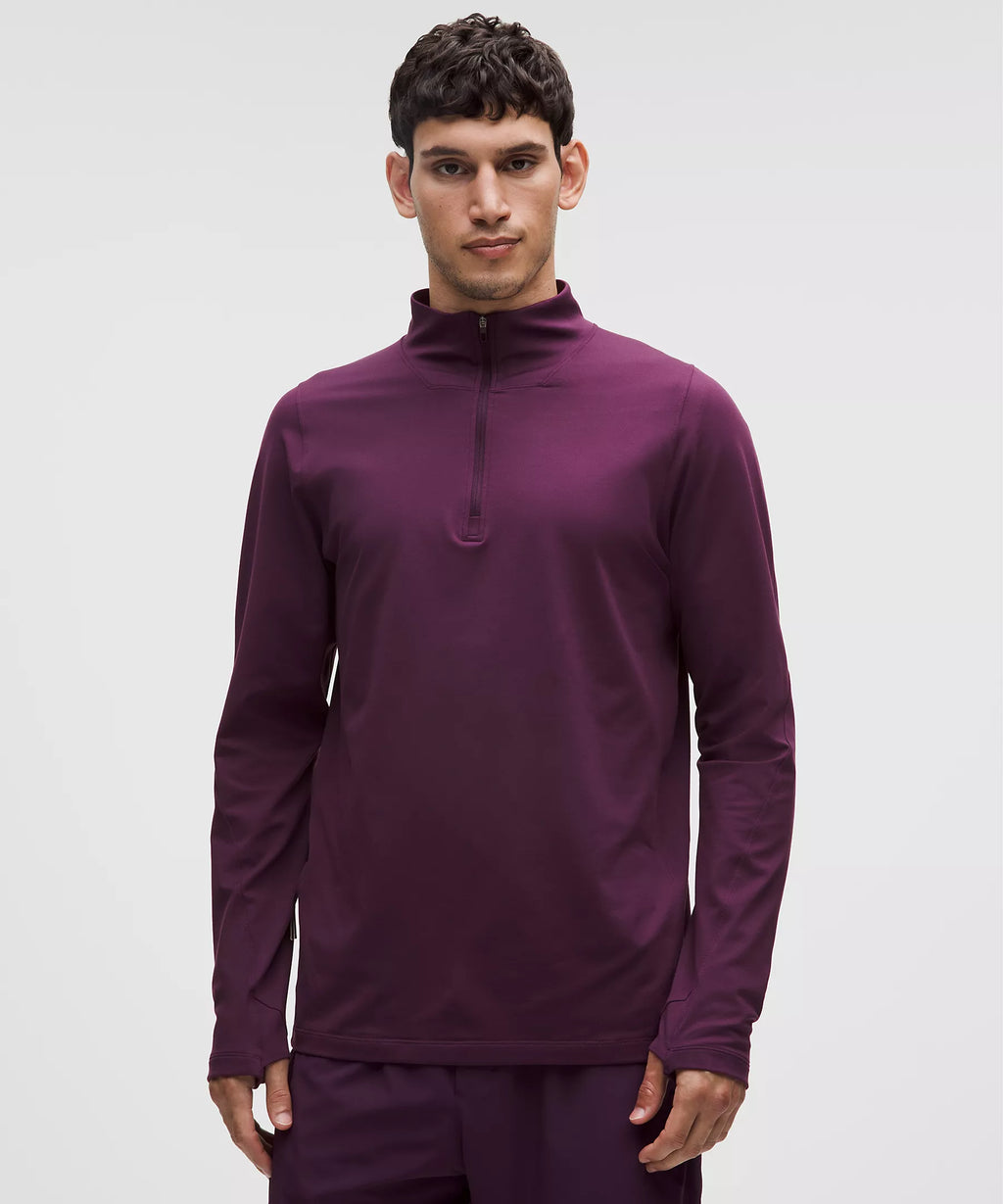 Rulu Fleece Half-Zip Long-Sleeve Shirt