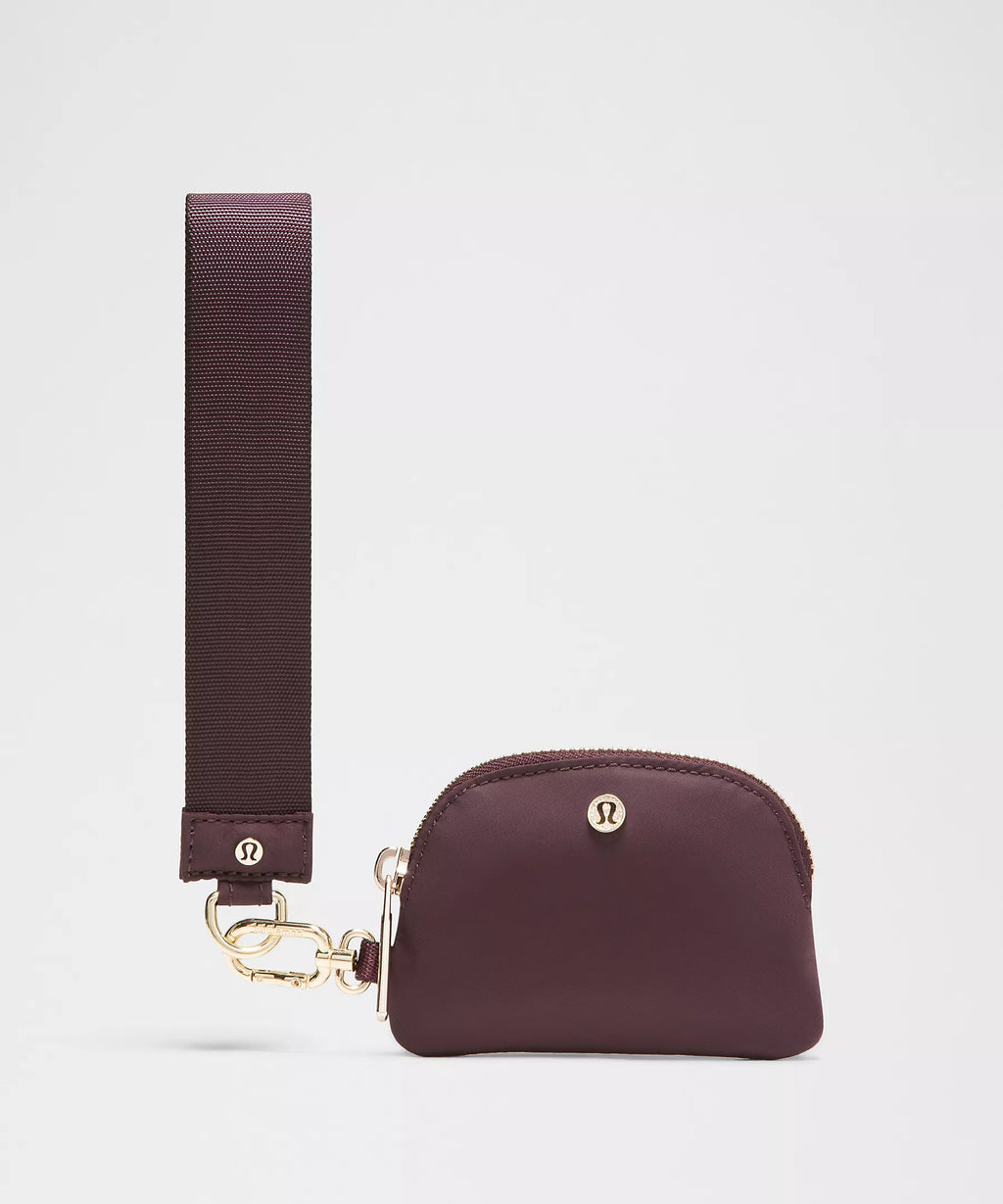 Dual Pouch Wristlet *Plush Fleece