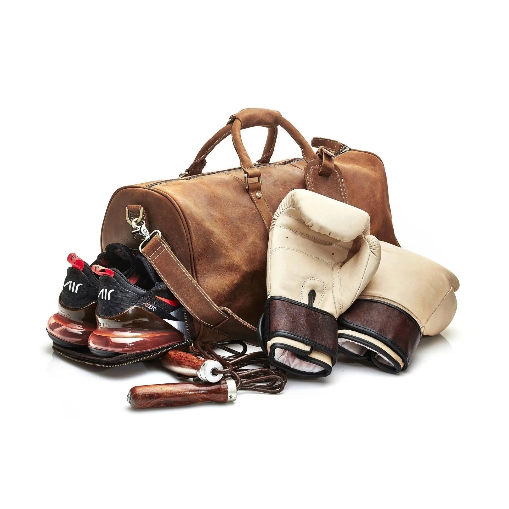 Sac de sport Deluxe Tan – EXCLUSIVE FIT